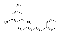 57991-47-6 1,3,5-trimethyl-2-(6-phenylhexa-1,3,5-trienyl)benzene