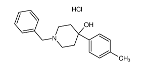 1-benzyl-4-(4-methylphenyl)piperidin-4-ol,hydrochloride 83898-26-4