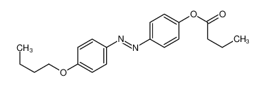 [4-[(4-butoxyphenyl)diazenyl]phenyl] butanoate 39004-69-8