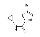 5-bromo-N-cyclopropylthiophene-2-carboxamide 495382-05-3