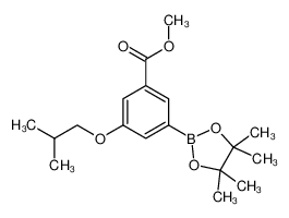 1218789-59-3 structure, C18H27BO5