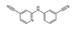 2-(3-cyanoanilino)pyridine-4-carbonitrile 137225-12-8