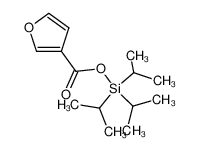 133620-38-9 spectrum, triisopropylsilyl furan-3-carboxylate