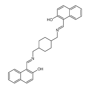 (1Z)-1-[[[4-[[[(Z)-(2-oxonaphthalen-1-ylidene)methyl]amino]methyl]cyclohexyl]methylamino]methylidene]naphthalen-2-one 16964-00-4