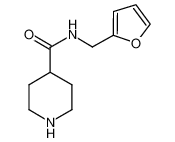 N-(2-呋喃基甲基)哌啶-4-羧胺