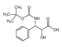 (2R,3S)-3-叔丁氧甲酰胺基-2-羟基-3-苯基-丙胺酸图片