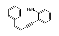 124643-50-1 spectrum, 2-(4-phenylbut-3-en-1-ynyl)aniline