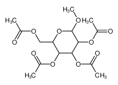 Methyl .β.-D-mannopyranoside tetraacetate 5019-25-0