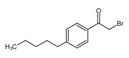 2-溴-1-(4-戊苯基)乙酮