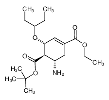 1197396-44-3 (3R,4R,5S)-tert-butyl-1-ethyl-5-amino-3-(3-pentyloxy)cyclohex-1-ene-1,4-dicarboxylate