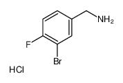 (3-bromo-4-fluorophenyl)methanamine,hydrochloride 202865-68-7