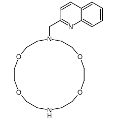 827625-18-3 7-(quinolin-2-ylmethyl)-1,4,10,13-tetraoxa-7,16-diazacyclooctadecane