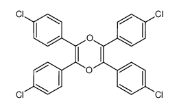 99648-34-7 tetrakis(4-chlorophenyl)-1,4-dioxine