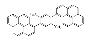 1-(2,5-dimethyl-4-(1-pyrenyl)phenyl)pyrene 1036404-84-8