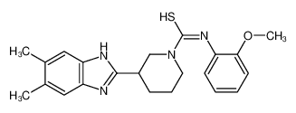 606089-35-4 structure, C22H26N4OS