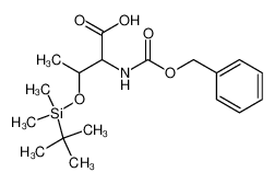 N-benzyloxycarbonyl-O-(tert-butyldimethylsilyl)-L-threonine 94820-26-5