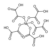 21348-59-4 structure, C10H5NbO20