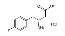 (3S)-3-amino-4-(4-iodophenyl)butanoic acid,hydrochloride 270065-70-8