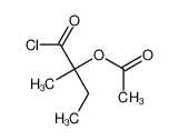 (1-chloro-2-methyl-1-oxobutan-2-yl) acetate 2156-73-2