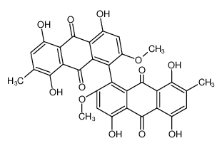 1065-39-0 structure, C32H22O12