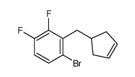 922166-21-0 structure, C12H11BrF2