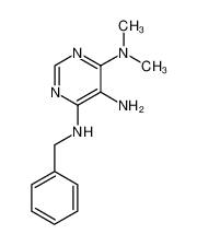 123811-47-2 N6-benzyl-N4,N4-dimethylpyrimidine-4,5,6-triamine