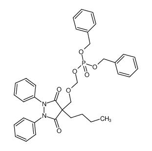 1229521-08-7 spectrum, dibenzyl ((4-butyl-3,5-dioxo-1,2-diphenylpyrazolidin-4-yl)methoxy)methyl phosphate