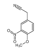 2-(4-methoxy-3-nitrophenyl)acetonitrile 56245-07-9