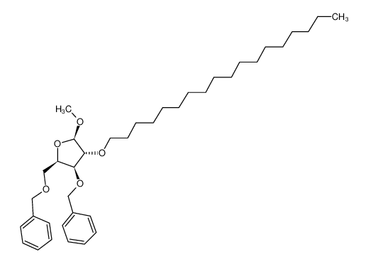 91705-29-2 Methyl 3,5-di-O-benzyl-2-O-octadecyl-β-D-xylofuranoside