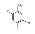 1-Bromo-4-chloro-5-fluoro-2-methylbenzene 1067882-53-4