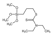 143673-96-5 structure, C11H25NO3S2Si