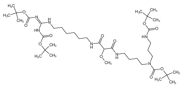 160677-55-4 structure, C38H71N7O11