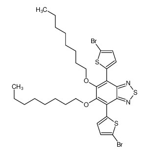 1192352-10-5 structure, C30H38Br2N2O2S3