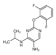 918890-21-8 structure, C13H14F2N4O