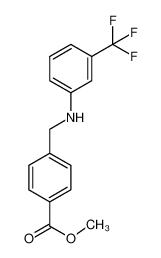 methyl 4-(((3-(trifluoromethyl)phenyl)amino)methyl)benzoate 1612896-23-7