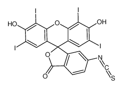 72814-84-7 structure, C21H7I4NO5S