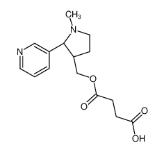 rac-trans 3’-Hydroxymethylnicotine Hemisuccinate 1207282-59-4