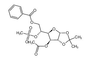 102029-58-3 structure, C19H24O10S