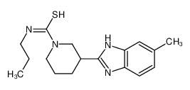 606090-30-6 structure, C17H24N4S