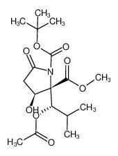 928209-77-2 (2R,3S)-1-tert-butyl 2-methyl 2-((S)-1-acetoxy-2-methylpropyl)-3-hydroxy-5-oxopyrrolidine-1,2-dicarboxylate