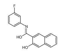 N-(3-fluorophenyl)-3-hydroxynaphthalene-2-carboxamide 53151-10-3