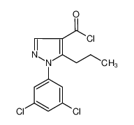 1-(3,5-二氯苯基)-5-丙基-1H-吡唑-4-羰酰氯