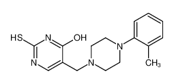 89665-75-8 structure, C16H20N4OS