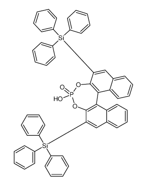 929097-92-7 (S)-3,3'-双(三苯甲硅烷基)-1,1'-联萘-2,2'-二酚磷酸酯