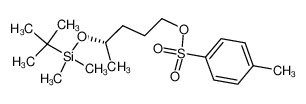 74500-59-7 (4S)-4-[tert-butyl(dimethyl)silyl]oxypentyl 4-methylbenzenesulfonate