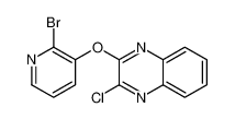 2-(2-bromopyridin-3-yl)oxy-3-chloroquinoxaline 1065484-71-0