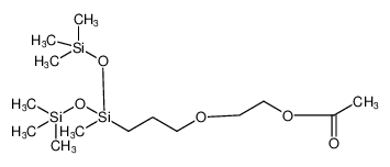 125997-17-3 structure, C14H34O5Si3