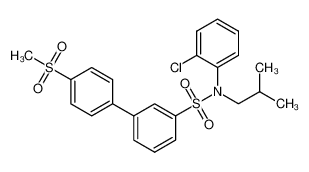 1613151-42-0 structure, C23H24ClNO4S2