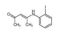 128942-78-9 spectrum, 4-(2-Iodophenyl)amino-3-penten-2-one