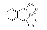 340962-16-5 structure, C10H16Cl2PdTe2